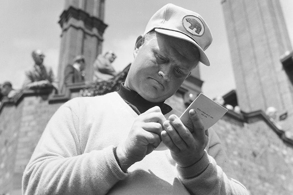 Jack Nicklaus at The Open in 1963